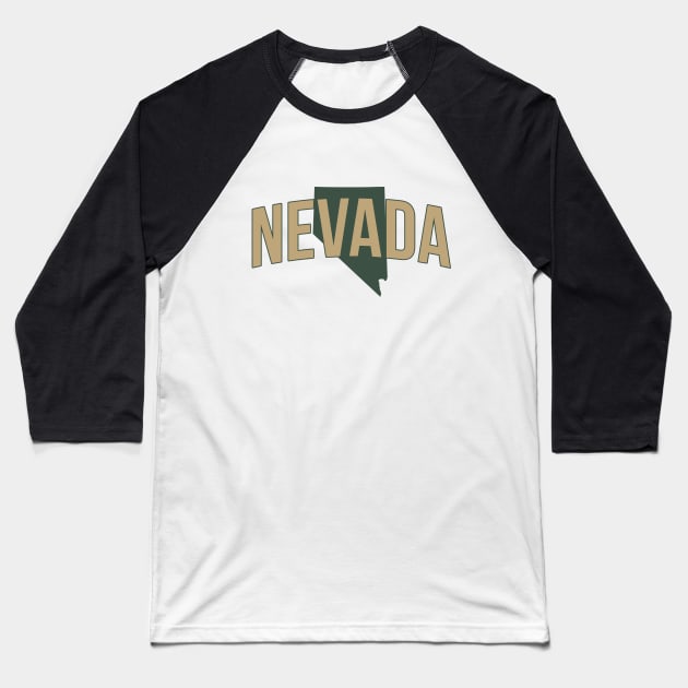 Nevada Baseball T-Shirt by Novel_Designs